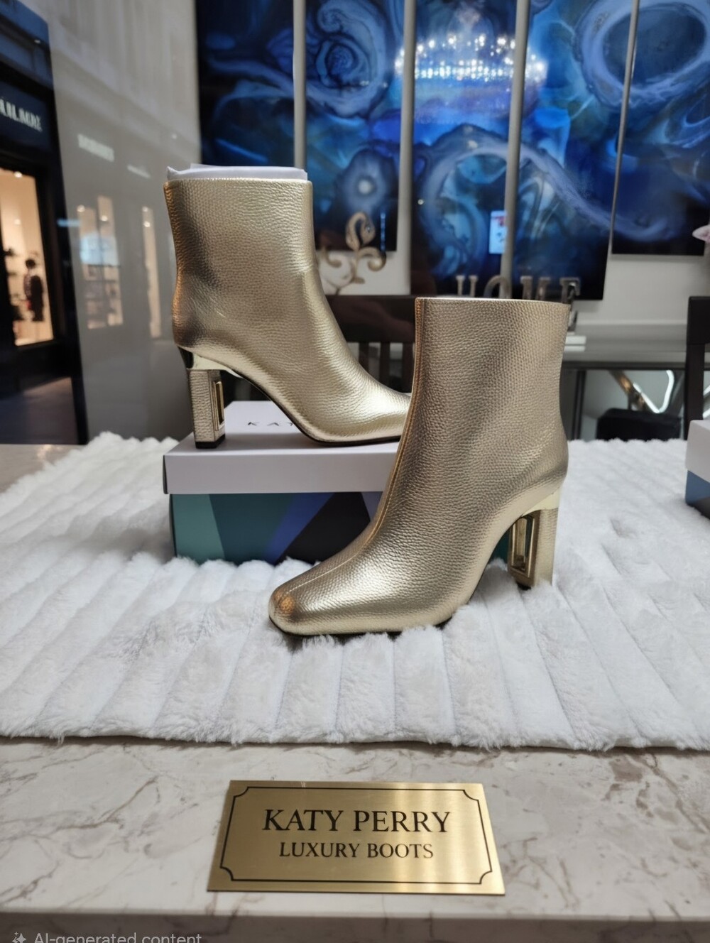 Katy Perry Collections Hollow Heel Bootie Women's Sz 7.5 New $129